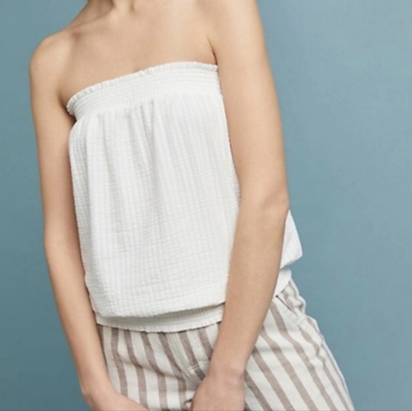 Anthropologie Tops - Anthropologie Colusa strapless top